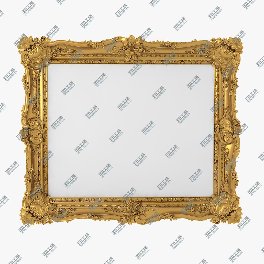 images/goods_img/20210319/3D model Baroque Picture Frame Pro Collection/4.jpg
